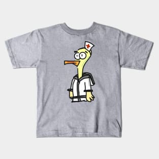 Nurse Stork Kids T-Shirt